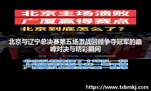 北京与辽宁总决赛第五场激战回顾争夺冠军的巅峰对决与精彩瞬间
